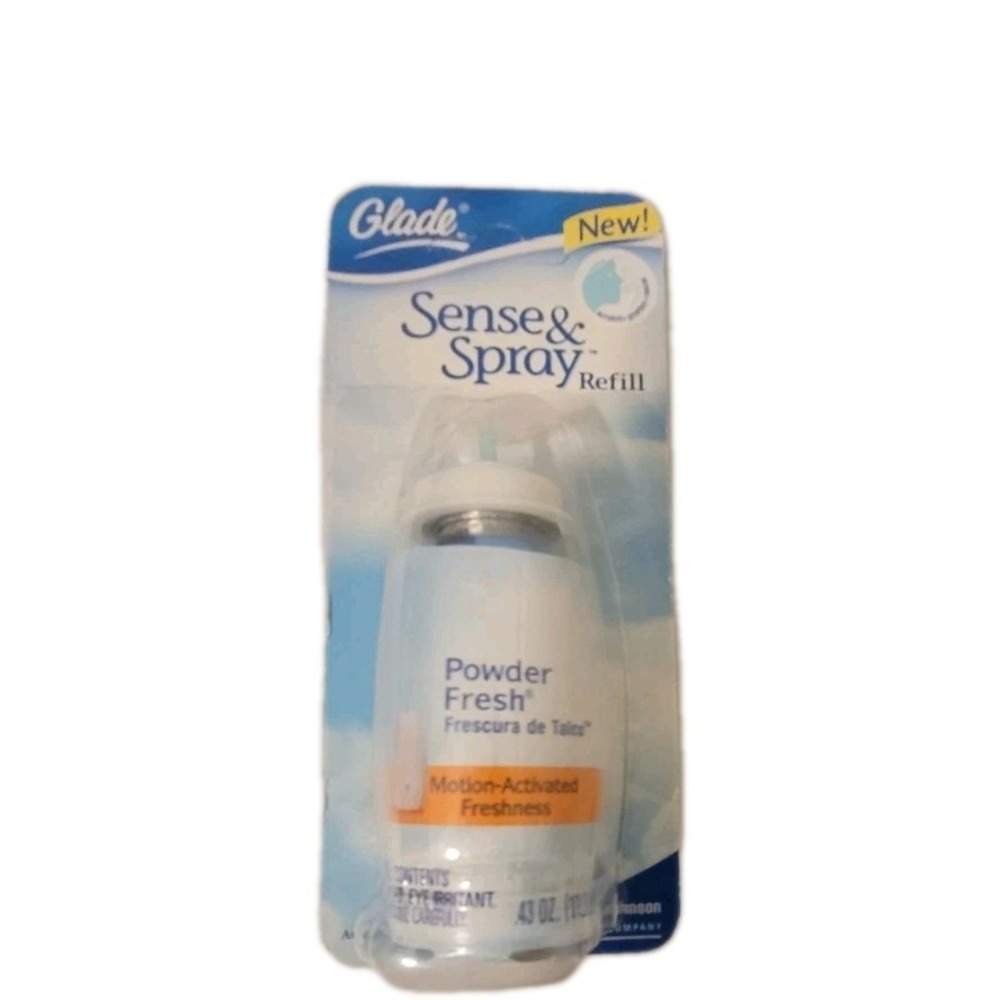 Glade Sense & Spray Refills Powder Fresh Automatic Air Freshener NEW